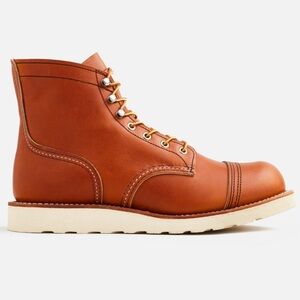 Red Wing Iron Ranger Traction Tred 6” Oro Legacy Leather Mens size 9.5 NEW!!!